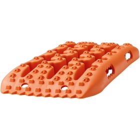 VEVOR 2PCS Traction Boards with PP for Mud Snow Sand Storage Bag Short Orange