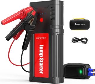 DBPOWER Car Battery Jump Starter 2500A 21800mAh - for up to 8.0L Gasoline/6.5L Diesel Engines, Portable 12V Auto Battery Booster, Power Pack