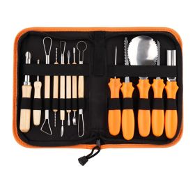 13 PCS Pumpkin Carving Kit Tools for Halloween Decorations (size: set3)